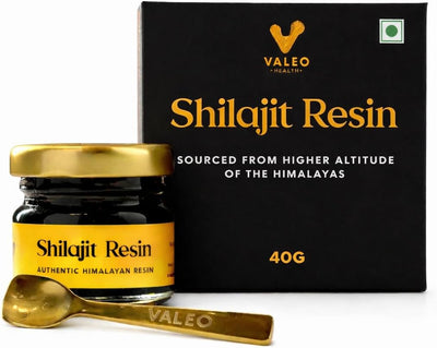 Valeo Himalayan Shilajit Resin - Pure Herbal Boost, 40g