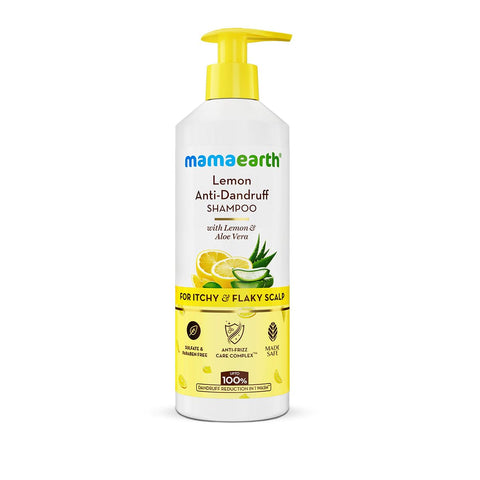 Mamaearth Lemon Anti-Dandruff Shampoo 400 ml