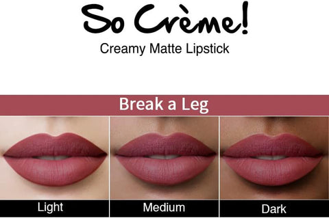 Nykaa So Creme! Creamy Matte Lipstick - Break A Leg