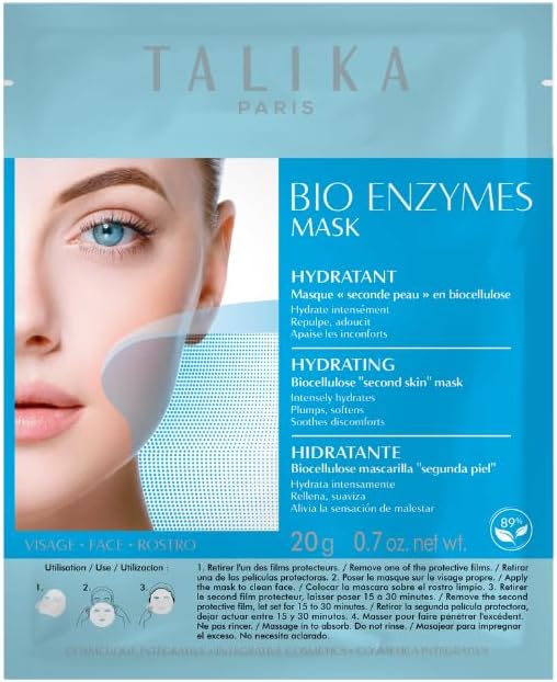 Talika Bio Enzymes Hydrating Bio Cellulose Face Mask - 20g