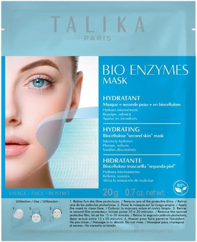Talika Bio Enzymes Hydrating Bio Cellulose Face Mask - 20g