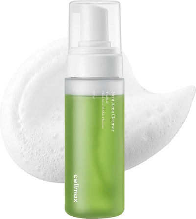 CELIMAX Noni Acne Bubble Cleanser - Mild Formula Face Wash, 155ml
