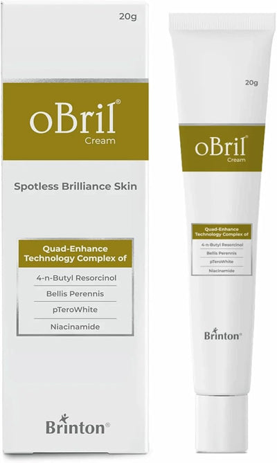Brinton Obril Face Moisturiser Cream with 4-n-butyl Resorcinol, 20g