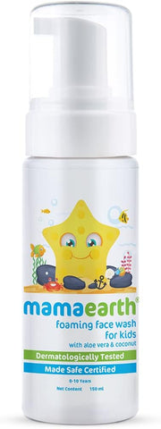 Mamaearth Kids Foaming Face Wash with Aloe Vera & Lavender Oil - 150ml