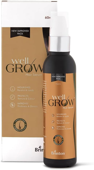Brinton WellGrow Hair Growth Serum with Baicapil & Kerarice - 60mL