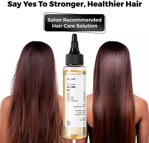 Brillaire Argan Oil for Hair - 20% Argan, 10% Olive, 100ml - Image 4