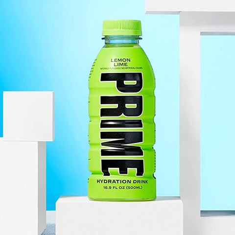 Prime Hydration Drink Sports Beverage LEMON LIME 16.9 Fl Oz