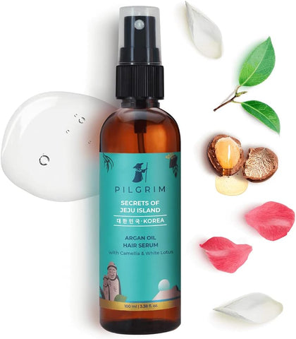 Pilgrim Argan Oil Hair Serum - Frizz Control, 200ml Pack of 2 - Image 2