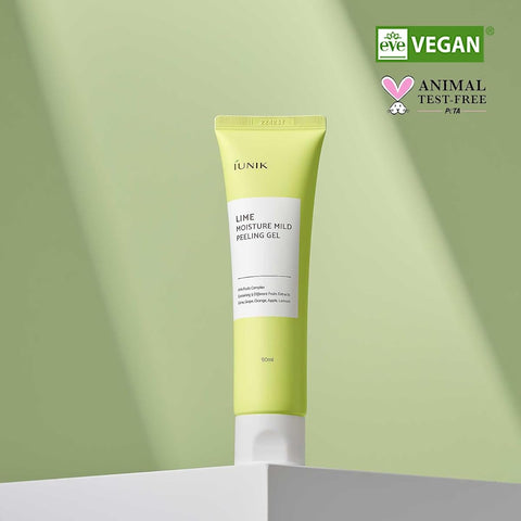 iUNIK Lime Moisture Mild Peeling Gel with AHA Fruit Complex - 90ml - Image 6