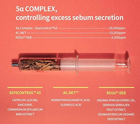 Dr.Ceuracle 5α Control Clearing Serum In Emulsion - Shine Control, 100ml - Image 8