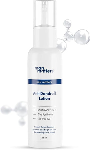 Man Matters Anti Dandruff Lotion - Menthol & Tea Tree Oil, 60ml