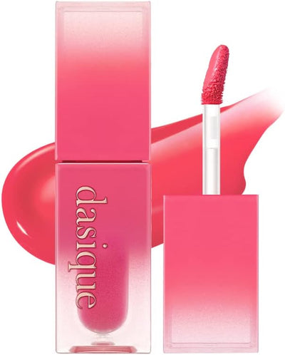 Dasique Juicy Dewy Tint - Cherry Soda, Vegan Glossy Lip Stain, 1 Unit