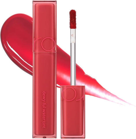 Rom&Nd Dewy·Ful Water Tint 07 Cherry Way - Glossy Liquid Lipstick, 5.0g