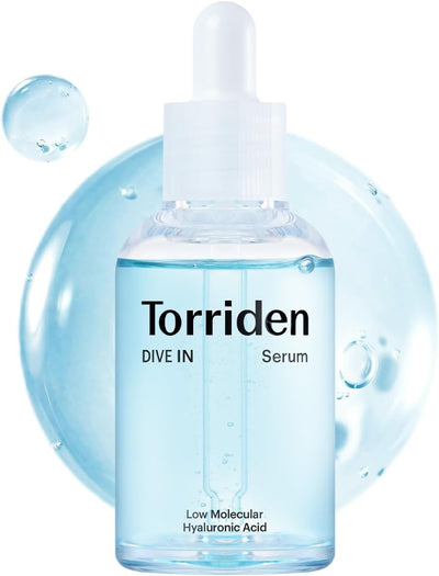 Torriden Dive In Low-Molecular Hyaluronic Acid Serum - Fragrance-Free, Vegan - 50ml