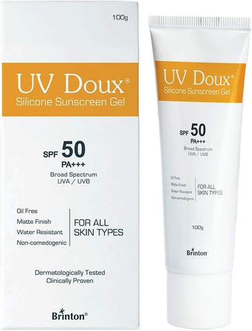 Brinton UV Doux Face & Body Sunscreen Gel SPF 50 PA+++, 100g