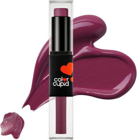 Color Cupid Lip Balm + Liquid Lipstick Plumbite LB6 - 2-in-1 Duo