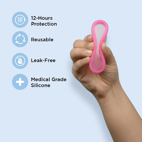 Pee Safe Menstrual Disc - Reusable, Leak-Free Comfort, 12-Hour Protection - Image 6