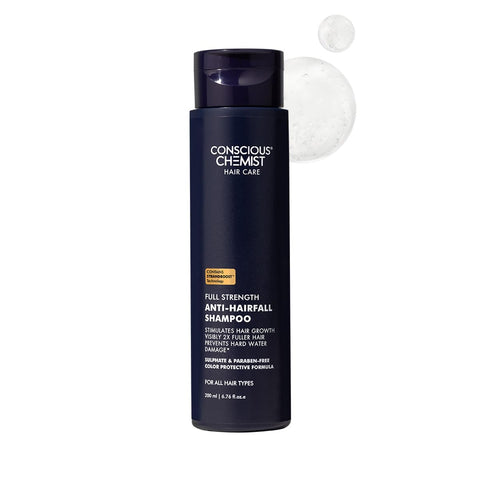 Conscious Chemist Full Strength Anti - Hairfall Shampoo - 200 ml