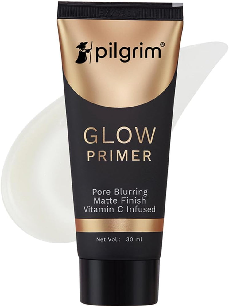 Pilgrim Glow Primer Gel-Based, Vit C+E Infused, Velvety Matte Finish - 30ml