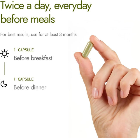 Kapiva Dia Free Capsules 60 Pack of 2