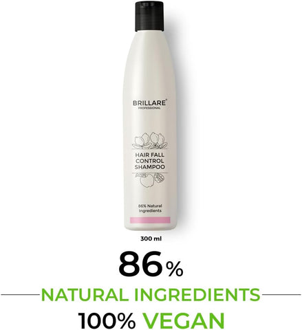Brillaire Hair Fall Control Shampoo - Soy Protein, 300 ml - Image 4