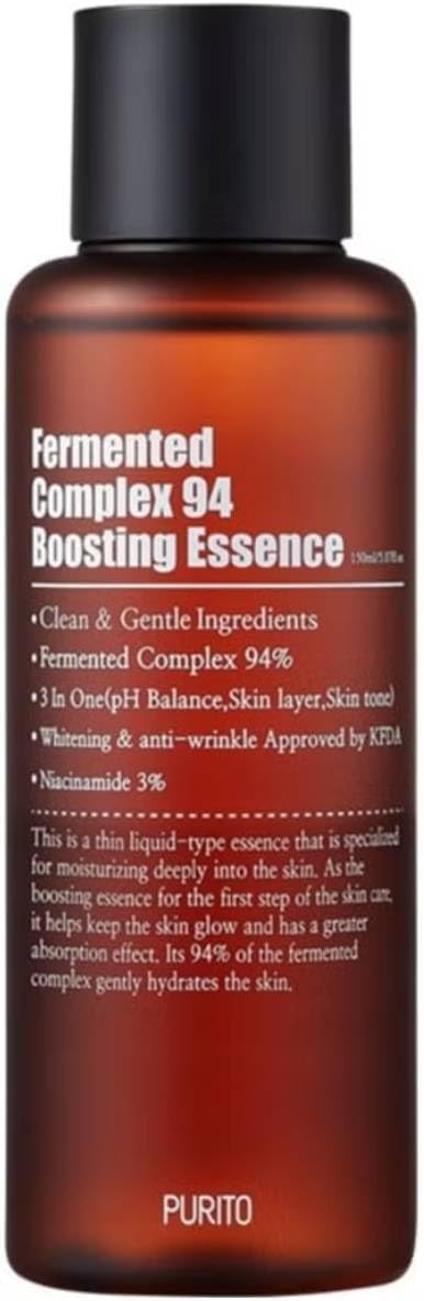 Purito Fermented Complex 94 Boosting Essence - Anti-Aging, Hydrating, 150ml