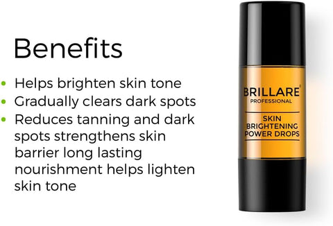 Brillaire Skin Brightening Power Drops - Rosehip & Sandalwood Serum, 15ml - Image 3