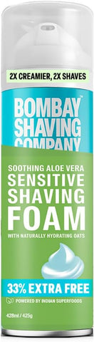 Bombay Shaving Sensitive Shaving Foam - Soothing, Natural - 425g