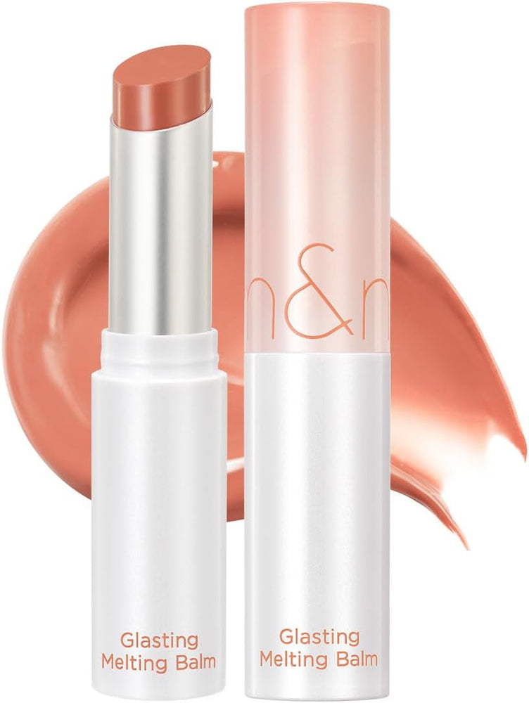 Rom&Nd Dewy & Glassy Tinted Lip Balm 01 Coco Nude - Vegan Formula