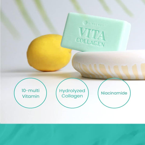 K-SECRET Seoul 1988 Vita Collagen Whitening Bar - 110g - Image 5