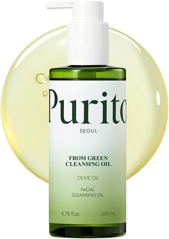 Purito From Green Cleansing Oil Set - 5 Plant-Based Oils, 400ml