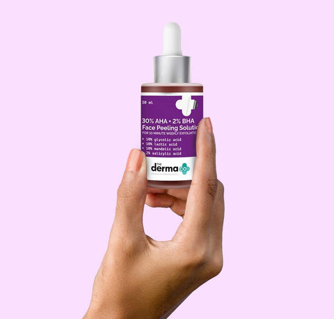 The Derma Co AHA + BHA Face Peeling Solution - 30ml - Image 2
