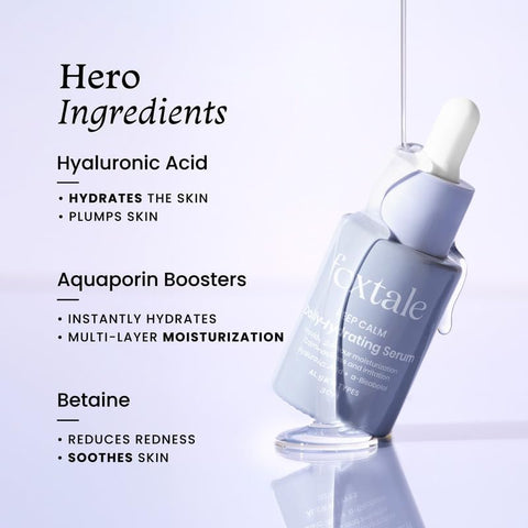 Foxtale Hyaluronic Acid Face Serum with Vitamin B5 & Betaine - 30ml - Image 3