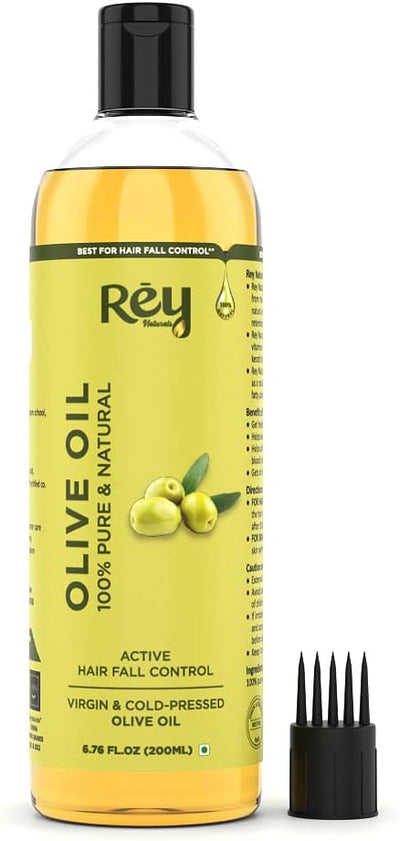 ReyNaturals Olive Oil Extra Virgin Cold Pressed for Massage - 200ml