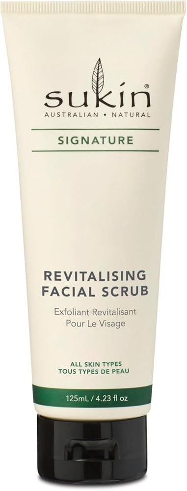 Sukin Revitalising Facial Scrub with Bamboo & Walnut Shell - 125ml