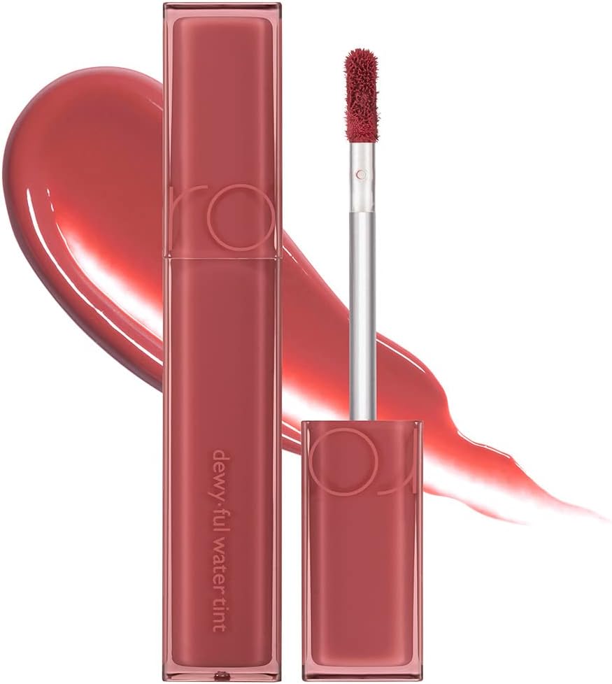 Rom&Nd Dewy·Ful Water Tint 03 If Rose - Glossy Liquid Lipstick, 5.0g