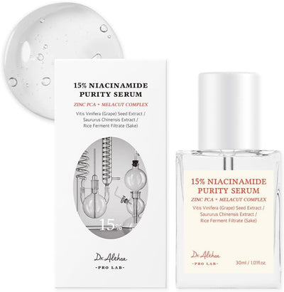 Dr.Althea 15% Niacinamide Purity Face Serum - Vegan, Pore Care, 30ml
