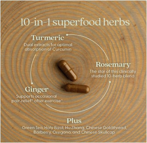 New Chapter Zyflamend Whole Body - 120 Vegetarian Capsules - Image 7