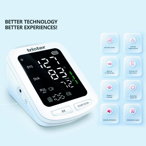 TRISTER DIGITAL BLOOD PRESSURE MONITOR TS-305BM