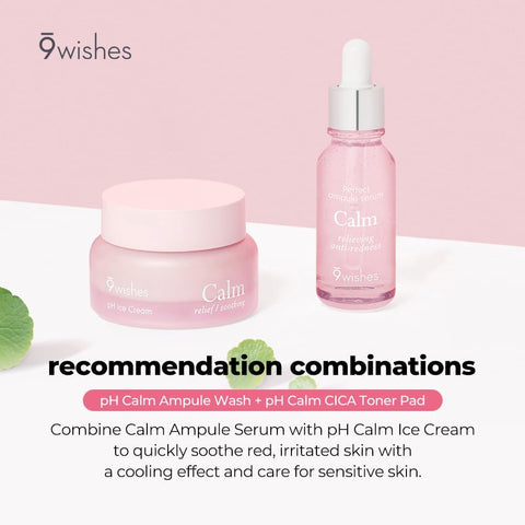 9Wishes pH Calm Ice Cream - Face Moisturiser with Cica, 17 fl oz - Image 6