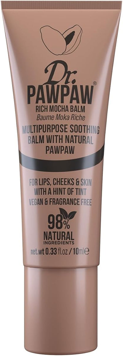 Dr. Pawpaw Rich Mocha Lip and Skin Balm - Tinted, 10ml