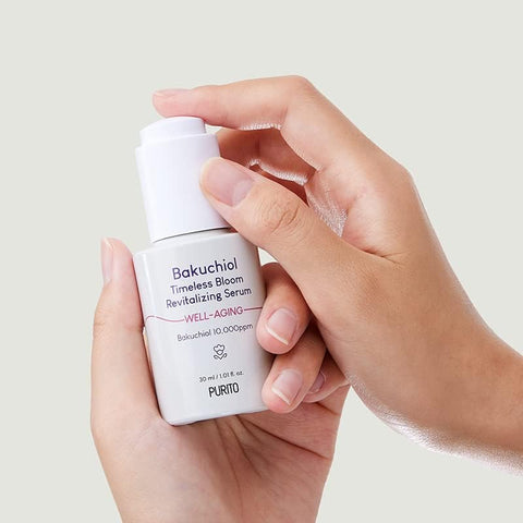 Purito Timeless Bloom Bakuchiol Face Serum with Jeju Hydrangea - 30ml - Image 8