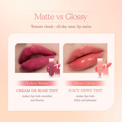 Dasique Juicy Dewy Tint - Cherry Soda, Vegan Glossy Lip Stain, 1 Unit - Image 7