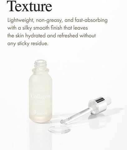 9Wishes Ultimate Collagen Ampule Serum - Nourishing Face Treatment, 25ml - Image 5