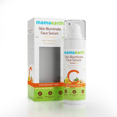 Mamaearth Skin Illuminate Face Serum - Vitamin C & Turmeric, 30g