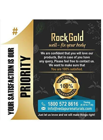 ROCK GOLD Pure & Natural Himalayan Original Raw Shilajit Liquid Black Drops Helps in Stamina, Gym, Bodybuilding For Men & Women - 30ML