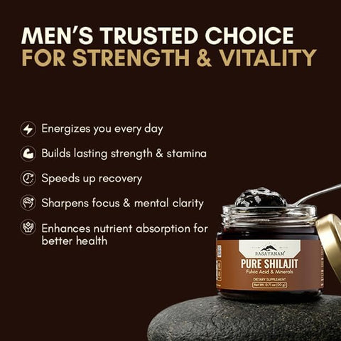 Rasayanam Pure Shilajit Resin - Himalayan Herbal Supplement, 20g - Image 5