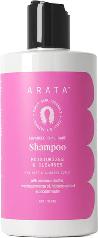Arata Advanced Curl Care Shampoo - Murumuru Butter & Coconut Water - 300ml