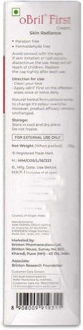 Brinton Obril First Cream - Face Moisturiser with Kojic Dipalmitate and Glycolic Acid, 20g - Image 4