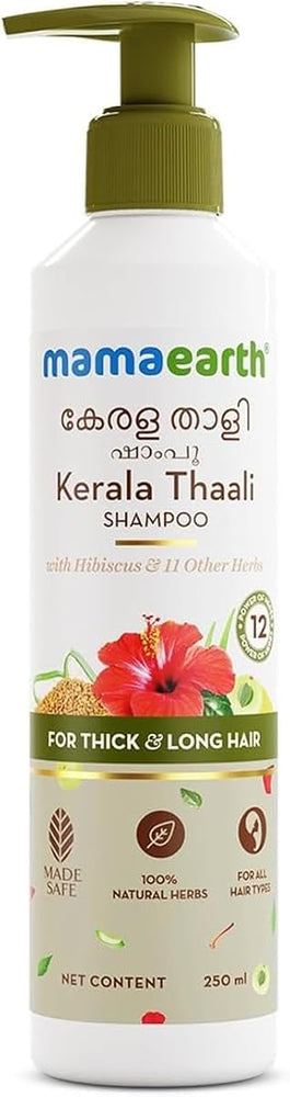 Mamaearth Kerala Thaali Shampoo - With 12 Herbs - 250ml